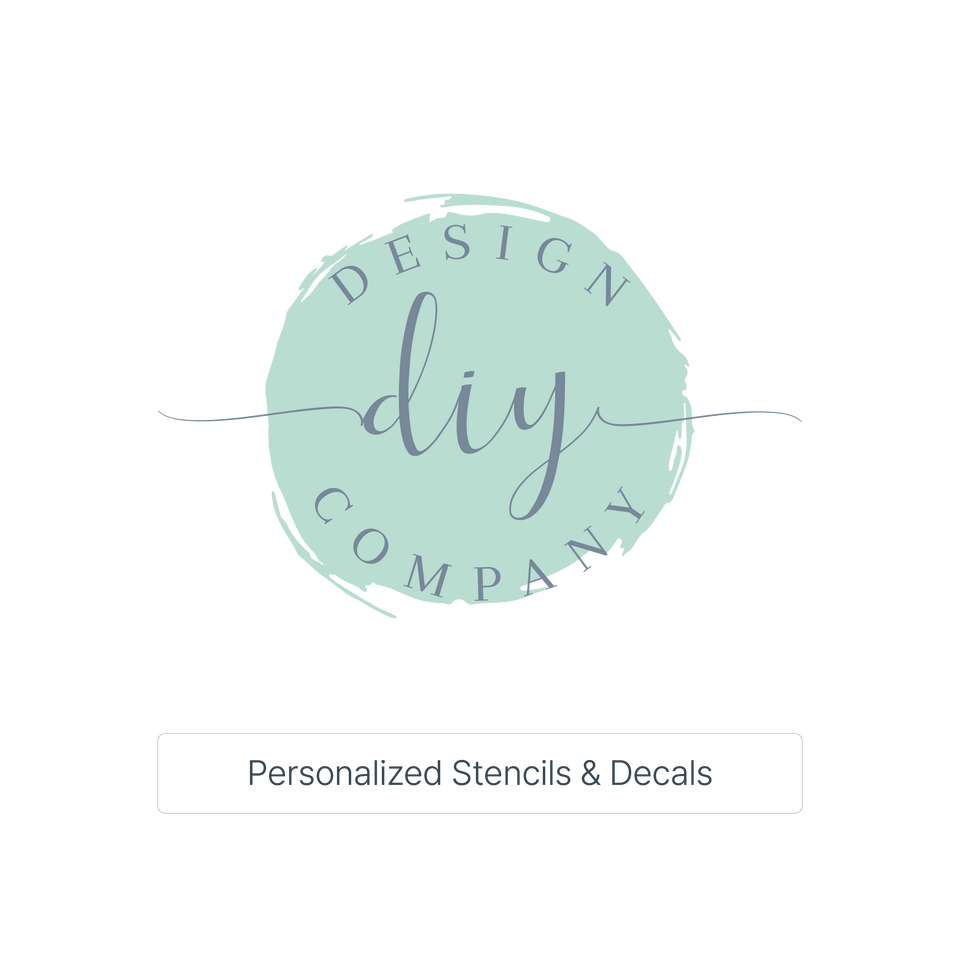 Personalized Stencil &amp; Decals for Every Project